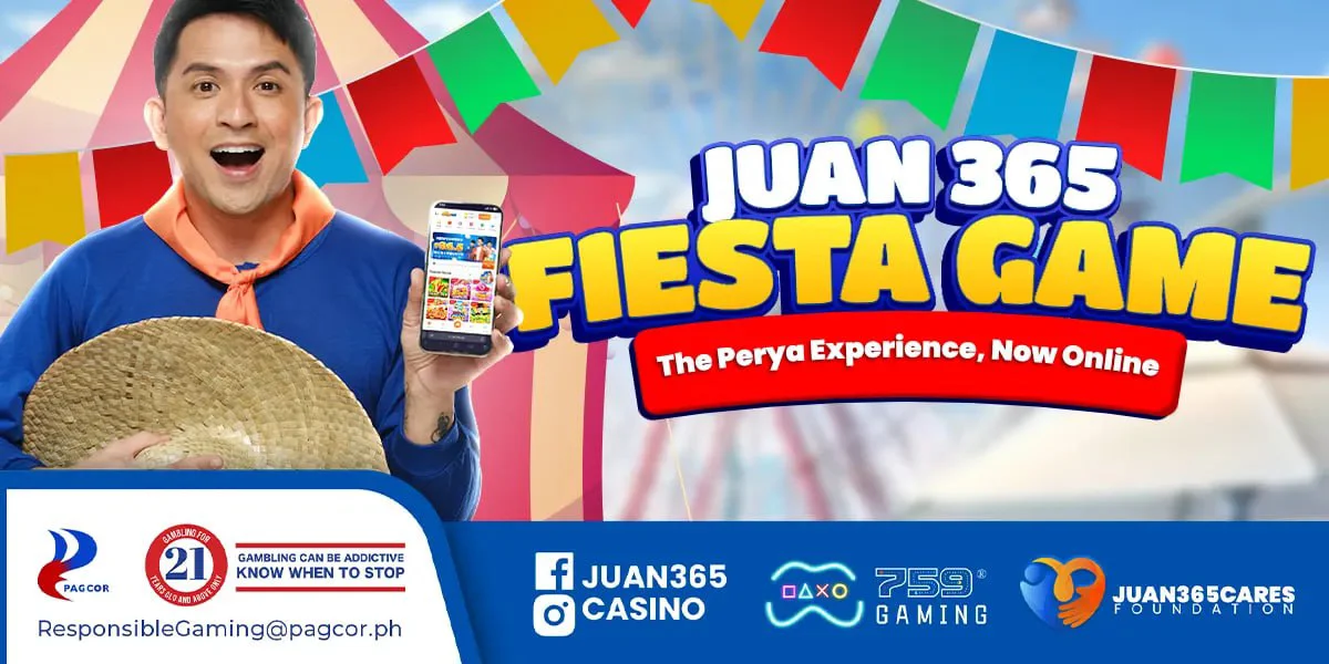 juan365 fiesta games- the perya experience, now online