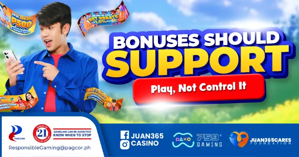 bonuses should support play, not control it