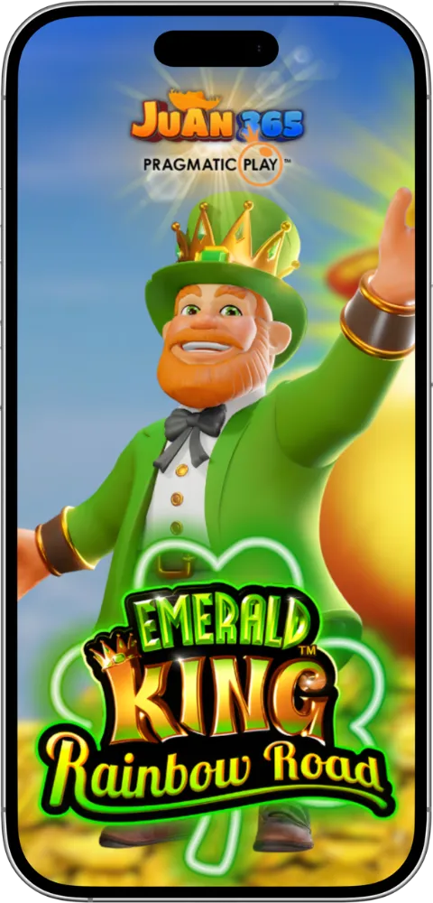 emerald king rainbow road by pragmatic play