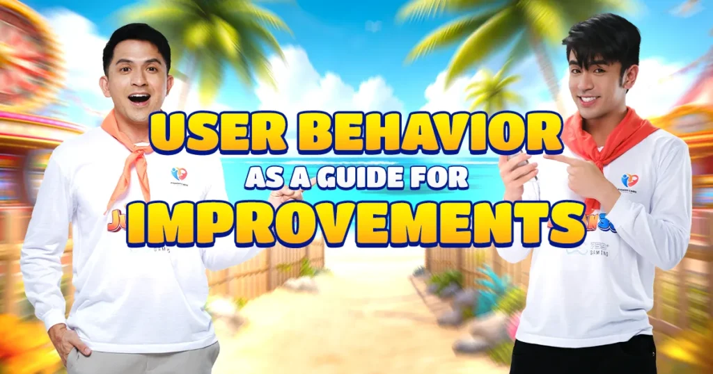user behavior as a guide for improvements